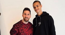Messi se slikao s Beckhamovim sinom. Fotografija je hit zbog Messijeve trenirke