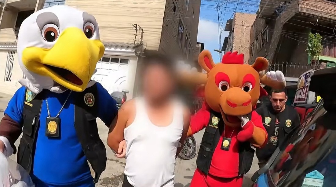 Peruanski policajci prerušeni u maskote SP-a uhitili dilera droge