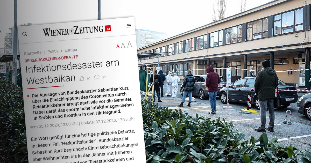Austrijski list piše o "Infekcijskoj katastrofi" u Hrvatskoj