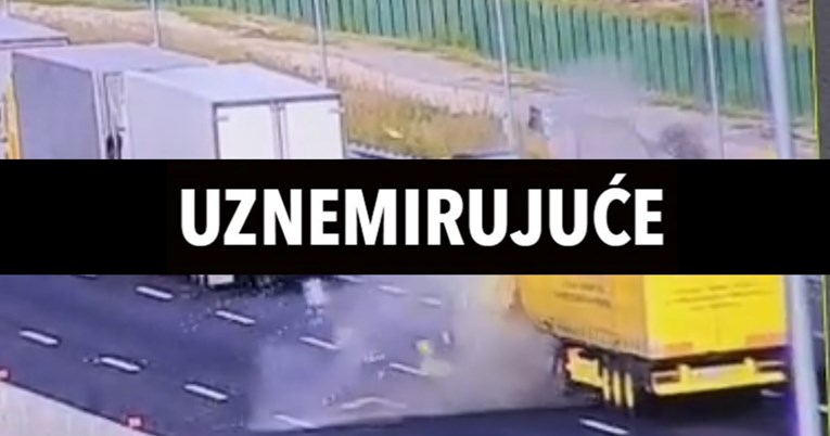 VIDEO U Italiji poginuo hrvatski vozač, kamionom se zabio u kolonu