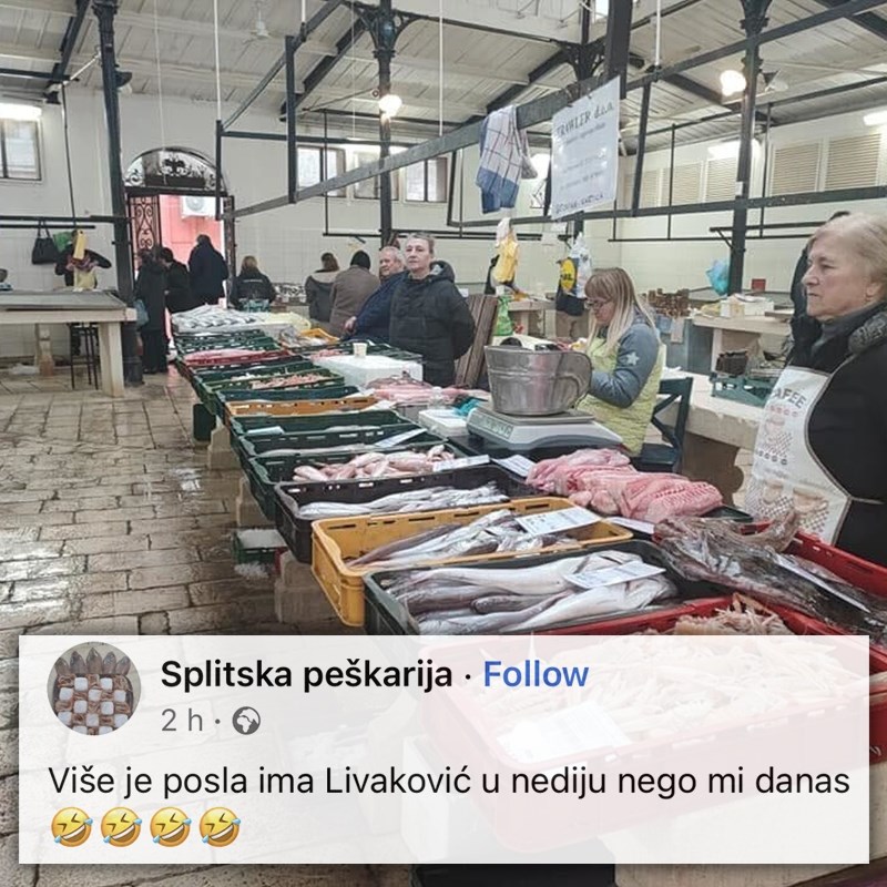 Splitska peškarija našalila se na račun poraza Hajduka, objavom nasmijali mnoge