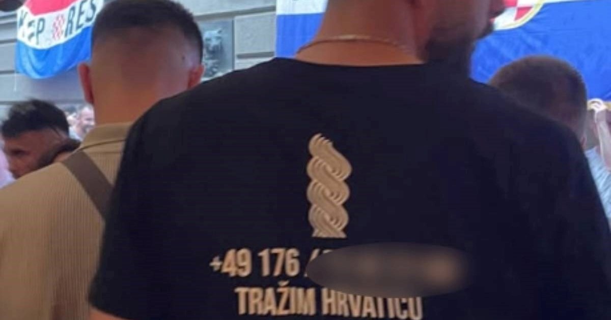 Iz Njemačke u Zagreb došao s natpisom: "Tražim Hrvaticu koja sluša Thompsona"