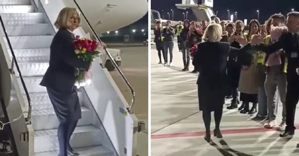 VIDEO Croatia Airlines ispratila stjuardesu Ljubicu u mirovinu nakon 35 godina rada
