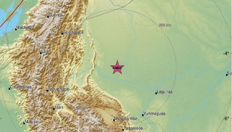Potres magnitude 6.5 pogodio Peru