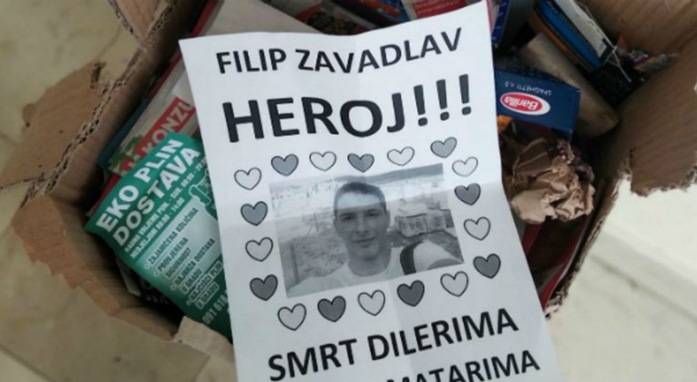 Splitom se šire leci kojima se slavi trostruki ubojica Filip Zavadlav