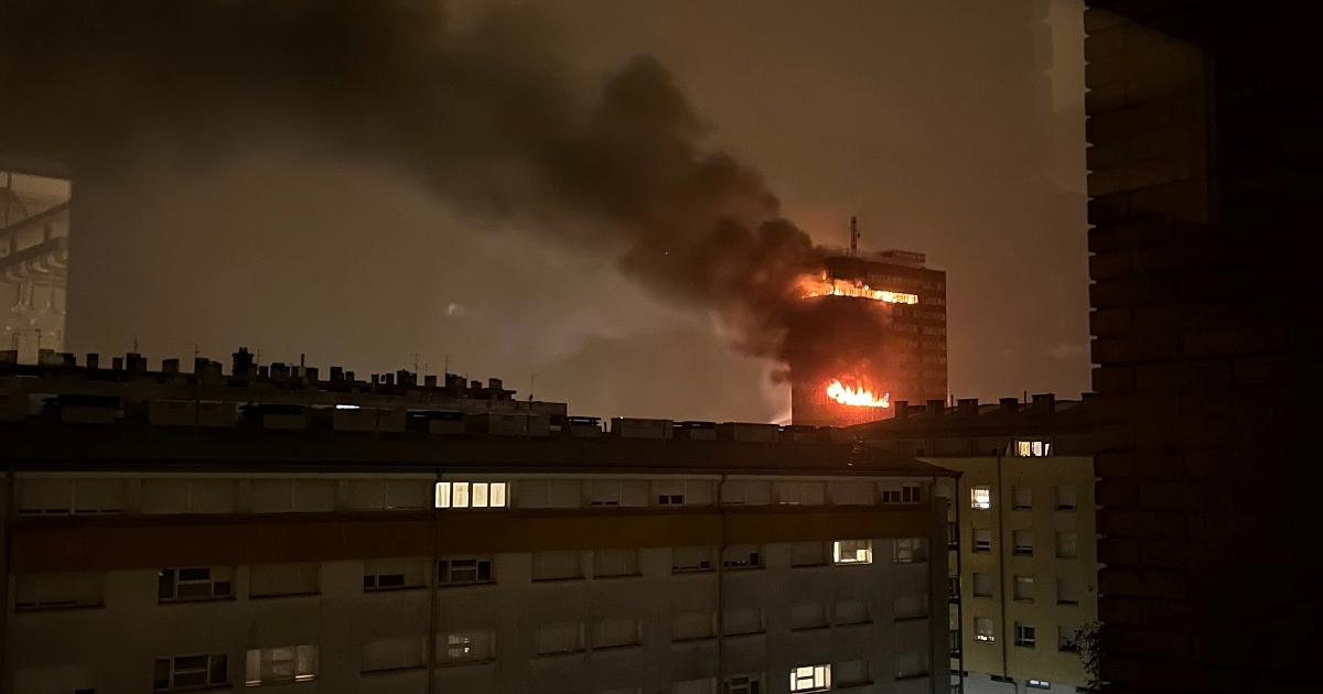 Šef Štampara nakon požara Vjesnika: Kvaliteta zraka je dobra