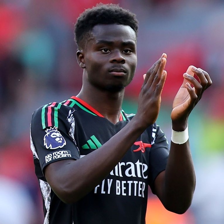 Saka propušta derbi Arsenala i Liverpoola. Upitan i kapetan