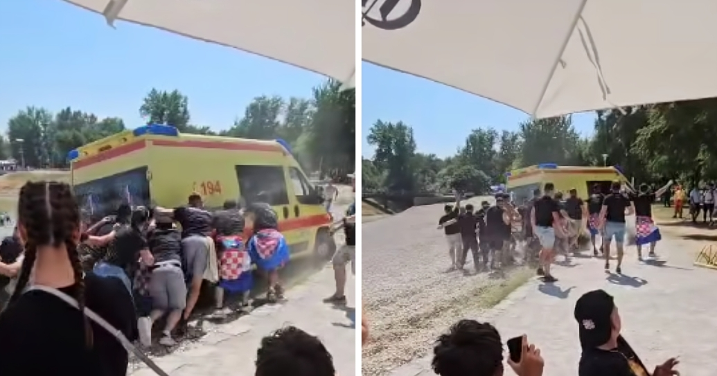 Mladići spasili stvar: Pogledajte kako su pomogli Hitnoj koja je zapela kod Bundeka