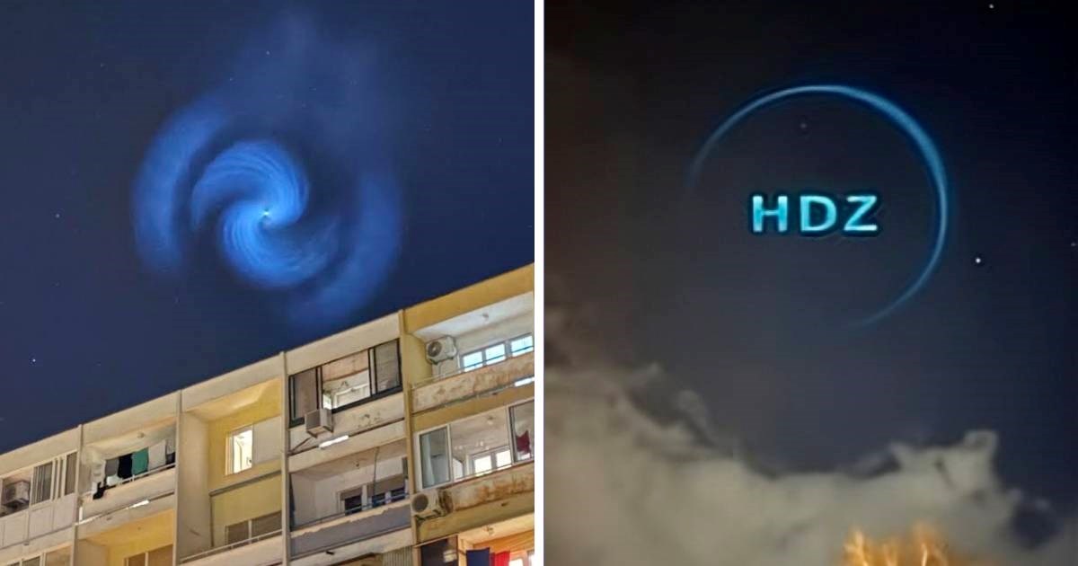 Hrvati se masovno sprdaju oko spirale na nebu, jedna fora je totalni hit