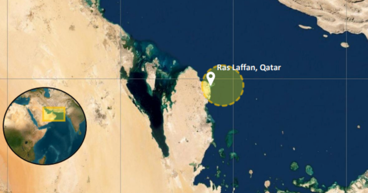Projektil pogodio brod kod Katara