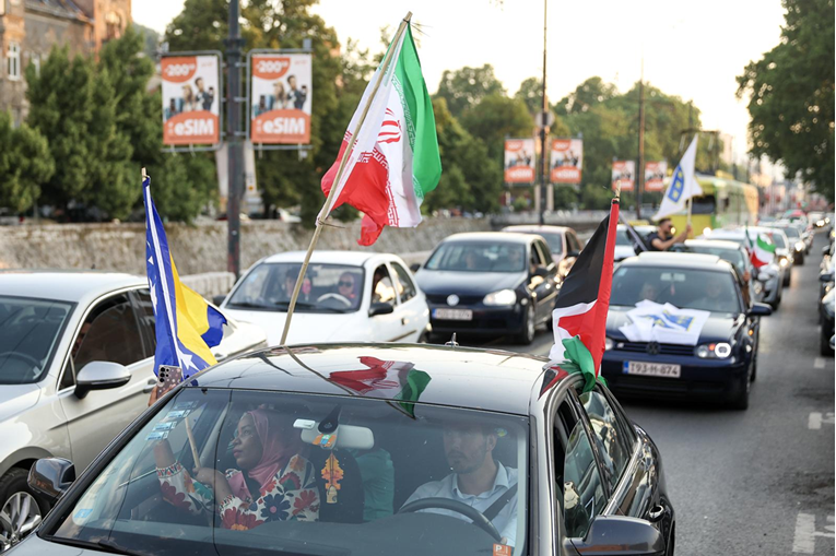 Sarajevska policija zabranila prosvjednu šetnju "za nevinu djecu i narod Irana"