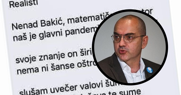 Jedna Marija napisala je pjesmu o Nenadu Bakiću