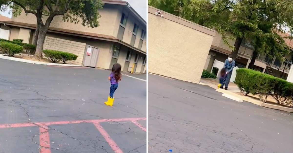 4-godišnja obožavateljica Michaela Myersa pohitala u zagrljaj svom idolu