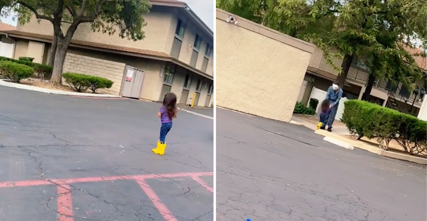 4-godišnja obožavateljica Michaela Myersa pohitala u zagrljaj svom idolu
