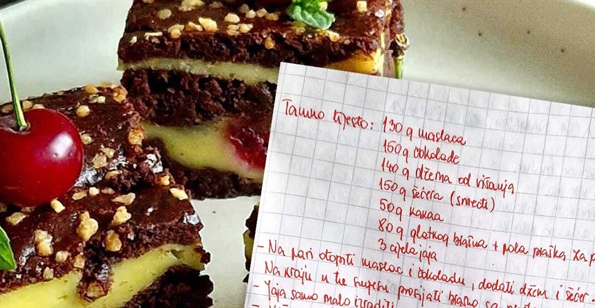Za ovaj sočni čokoladni kolač sa sirom i višnjama svi traže recept, imamo ga