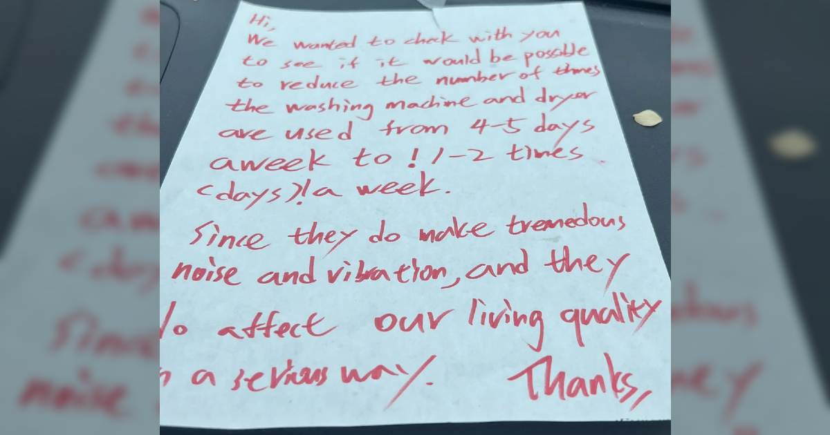 Susjed im ostavio poruku na vratima, molba je totalni hit