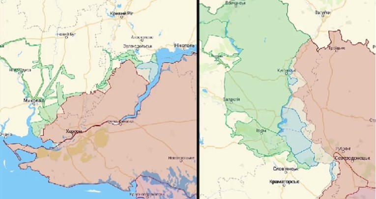 VIDEO Ukrajina silovito napreduje na istoku i jugu. Objavili karte, dan po dan
