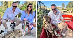 Tarik Filipović pozirao s gepardom u Dubaiju pa napisao: Nabio sam mu komplekse