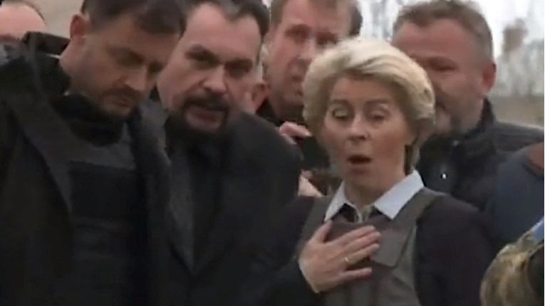 Ovo je reakcija von der Leyen  kad je vidjela masovnu grobnicu u Buči