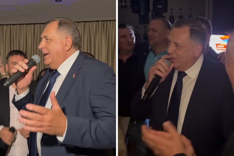 VIDEO Dodik zapjevao nakon izbora: "Četiri godine, godine duge"