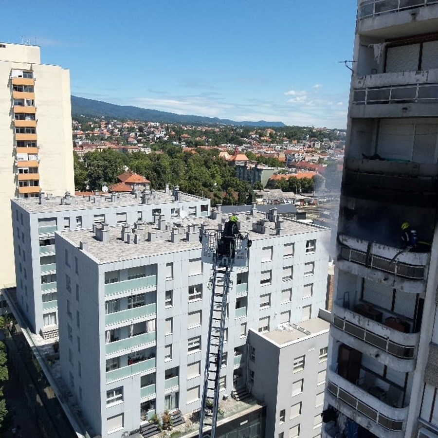 FOTO Planuo stan u zagrebačkom neboderu