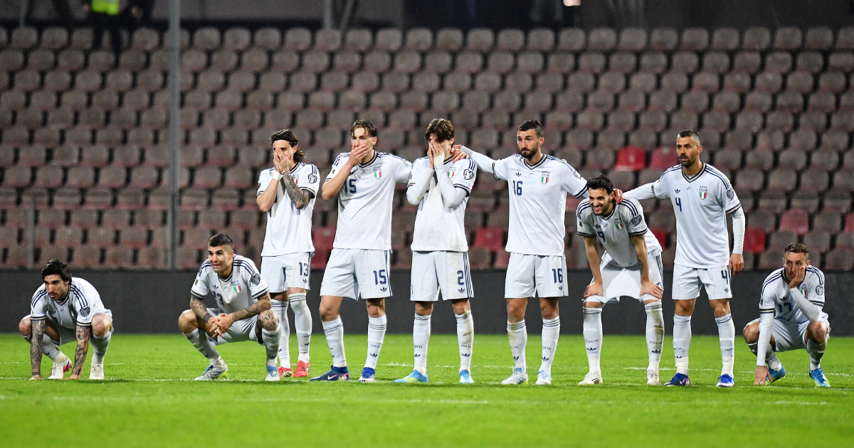 Italija zbog gubitka Svjetskog prvenstva ostaje bez 1.5 milijardi eura