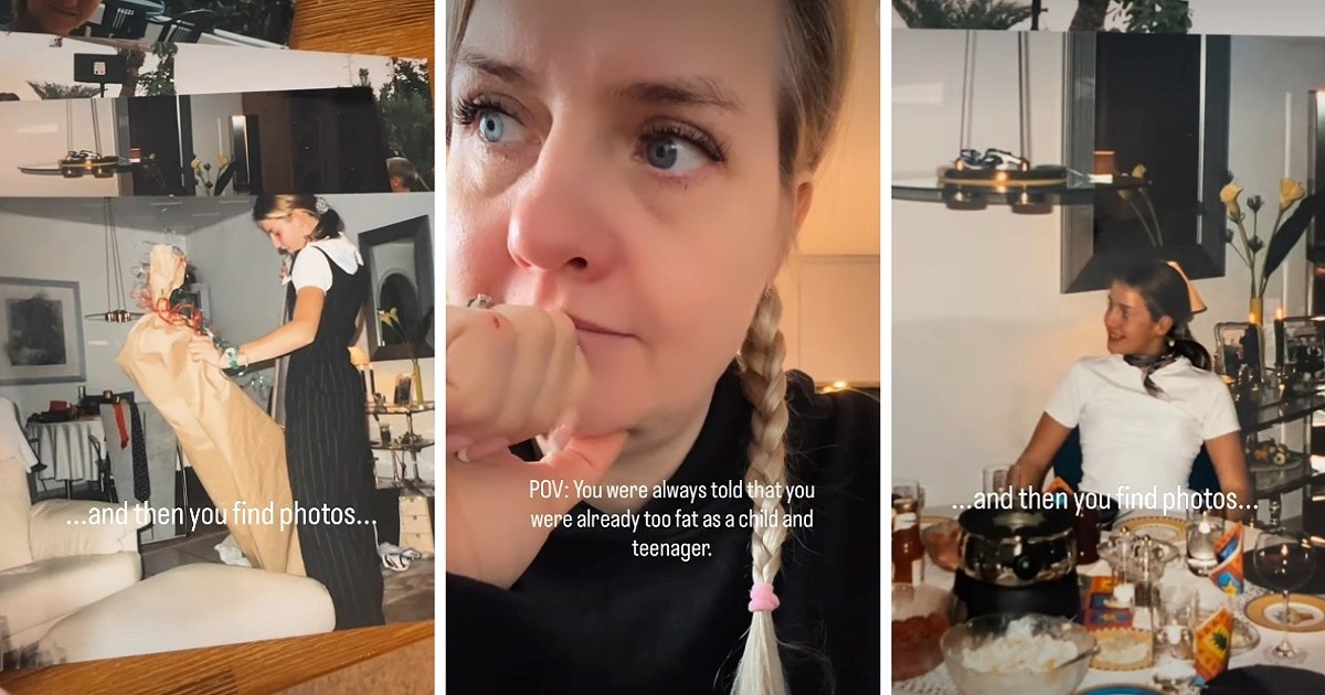Ženi su govorili da je 'predebela'. Onda je pogledala fotografije iz djetinjstva