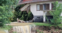 VIDEO Drava probila u jezero kod Koprivnice, urušila se kuća