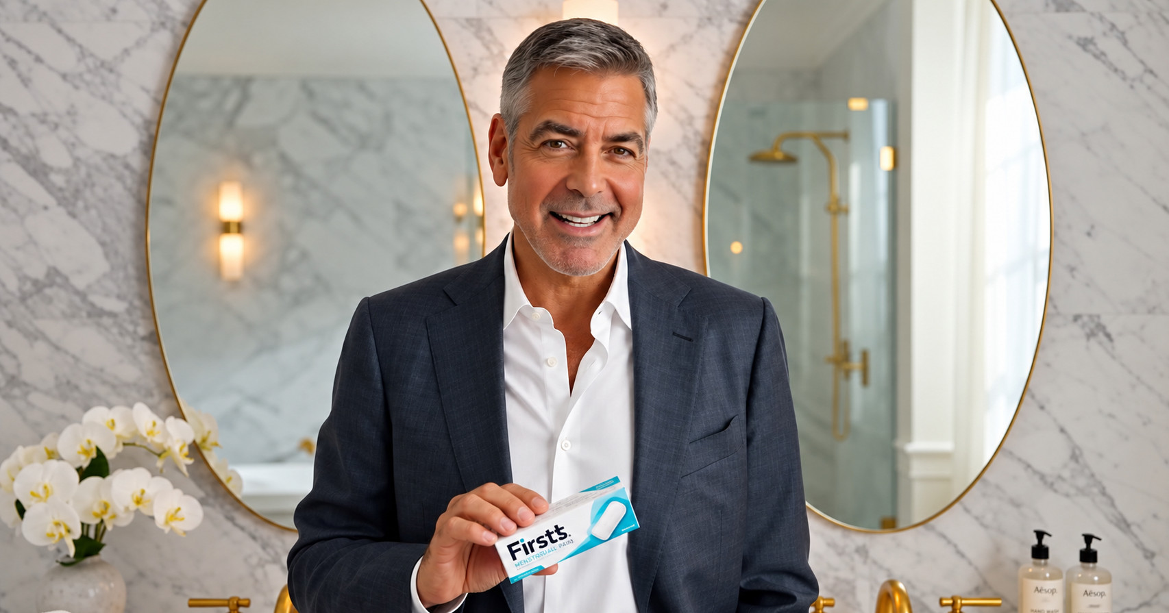 Clooney rekao da ne želi završiti u reklami za tampone. To je bila jako loša ideja 😅