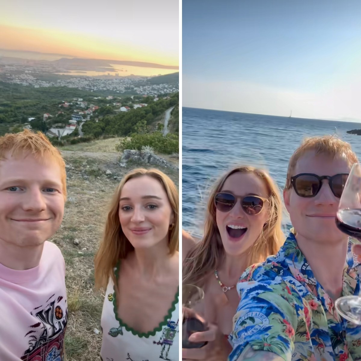 Ed Sheeran se pohvalio videom iz Dalmacije: Snimali smo spot, a kao da smo ljetovali