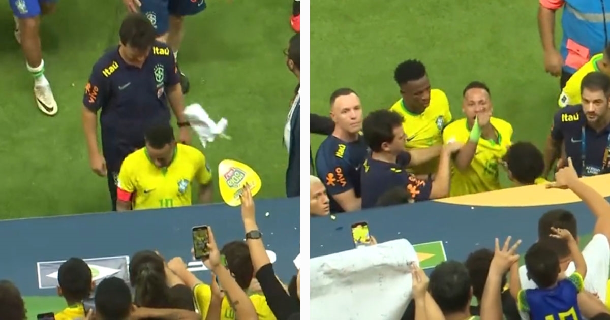 VIDEO Neymara pogodili kokicama u glavu. Ljudi ga držali dok je urlao i upirao prstom