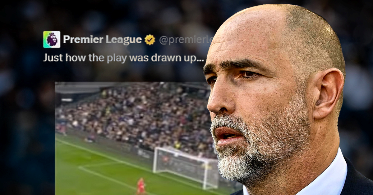 Ovo je objava Premier lige kojom se narugala Tottenhamu. Morala ju je obrisati