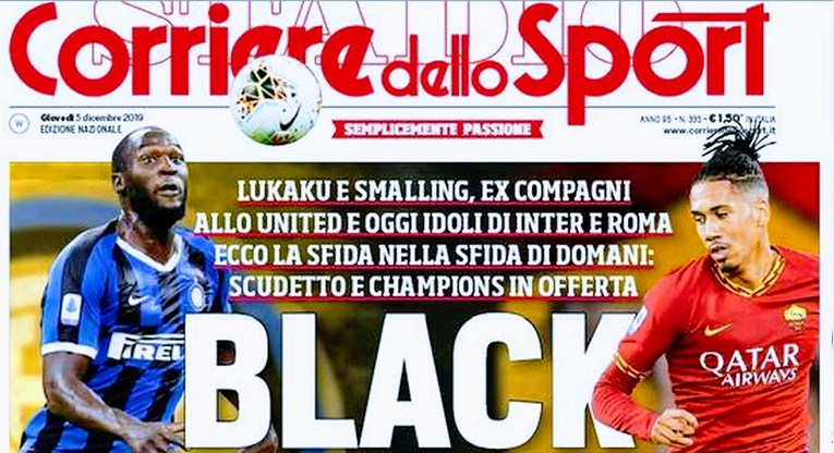 Skandalozna naslovnica kultnog Corriere dello Sporta