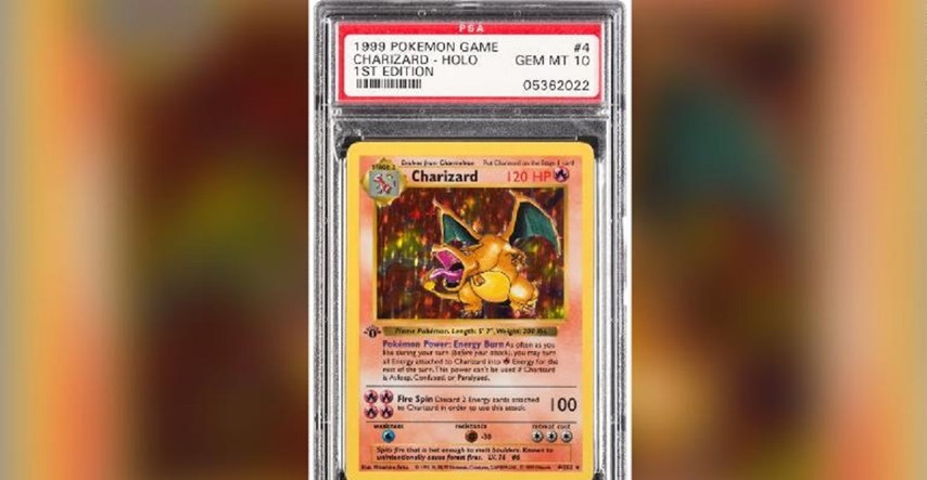 Ova Pokemon kartica upravo je prodana za 2.3 milijuna kuna