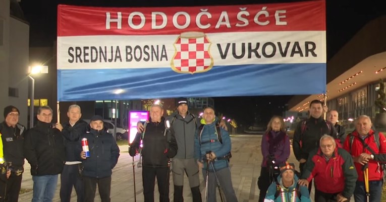 Bivši hrvatski branitelji središnje Bosne krenuli pješice prema Vukovaru