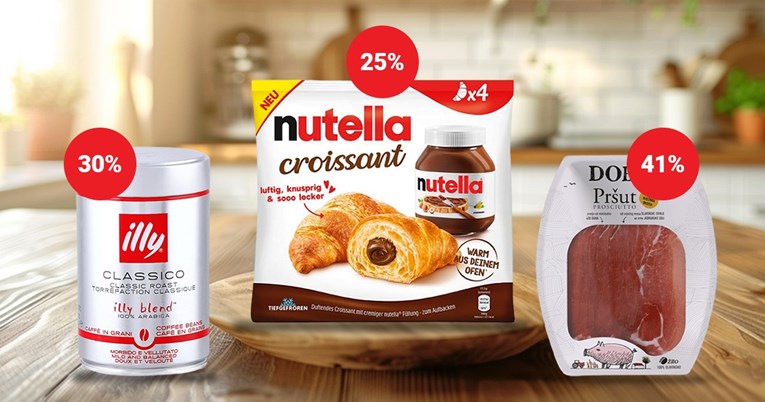 U trgovine su upravo stigli Nutella kroasani. Našli smo ih na akciji, evo gdje