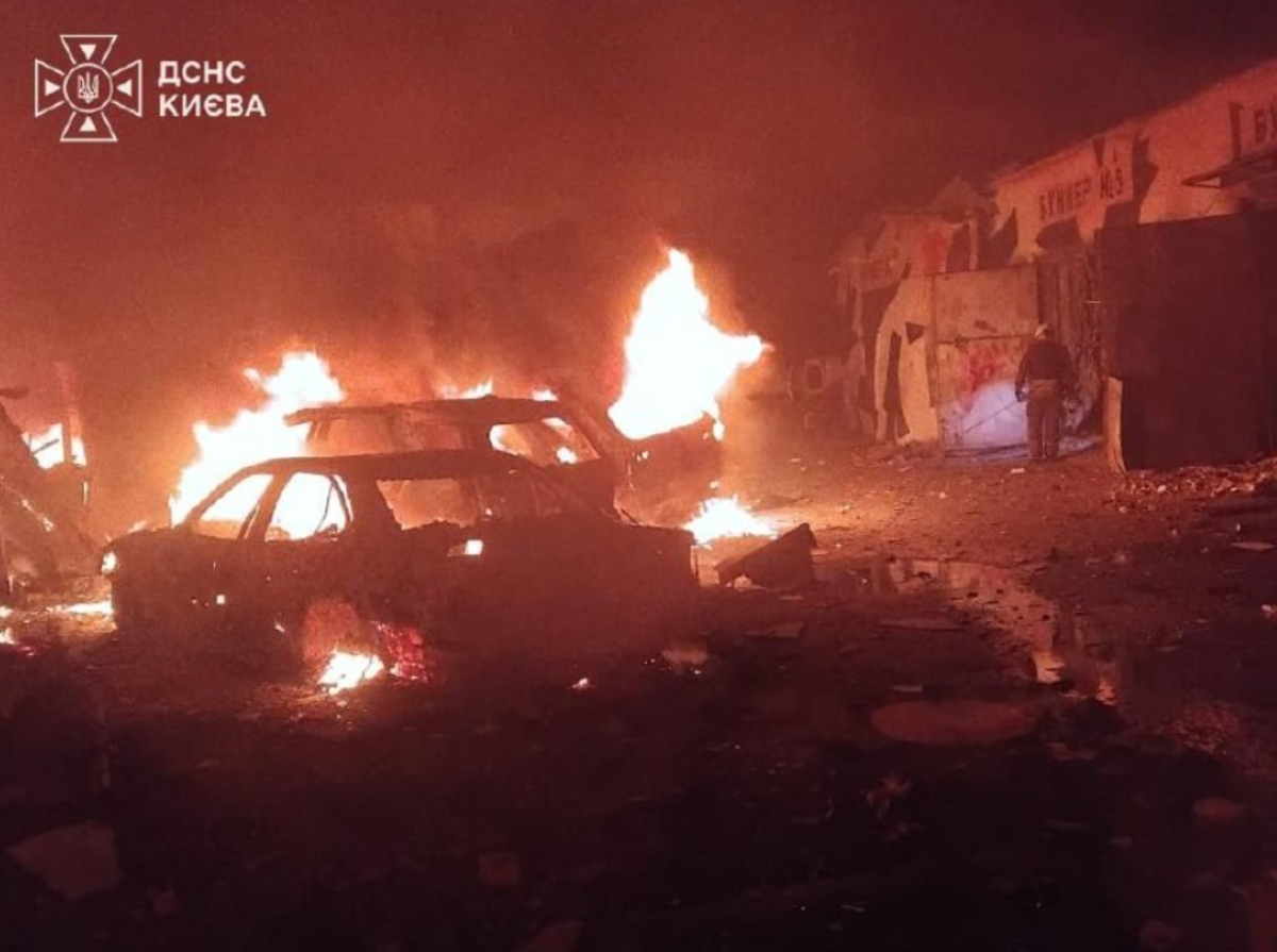 FOTO Novi ruski napad na Kijev. Poginule dvije osobe
