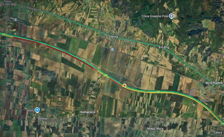 Velika kolona na autocesti A3 prema Slavoniji