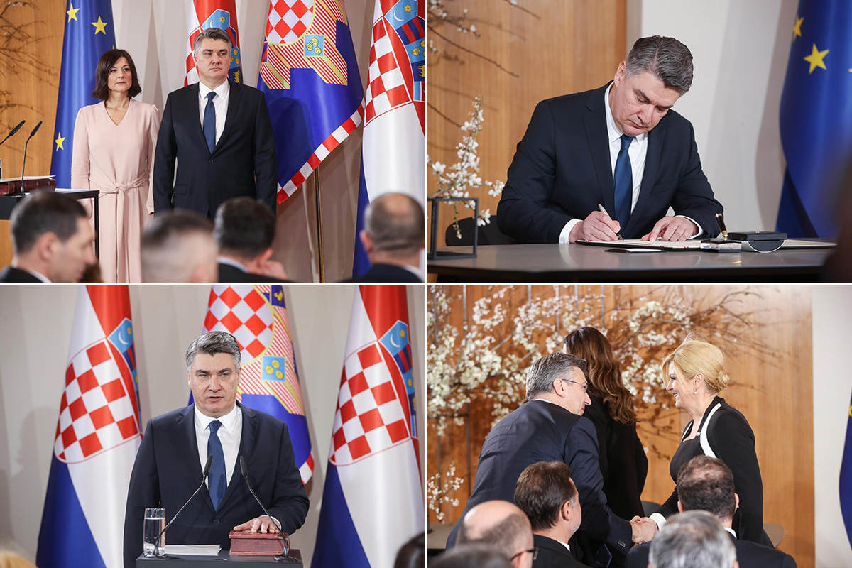 Velika galerija fotografija: Inauguracija Zorana Milanovića