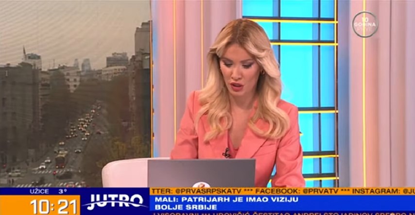 VIDEO Srpska voditeljica nikako nije mogla ispravno navesti titulu patrijarha Irineja