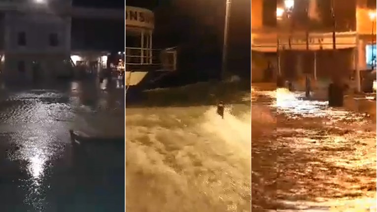 U Labinu puhalo orkansko jugo, čak 156 km/h. Poplavljeni su Rovinj, Vrsar, Umag