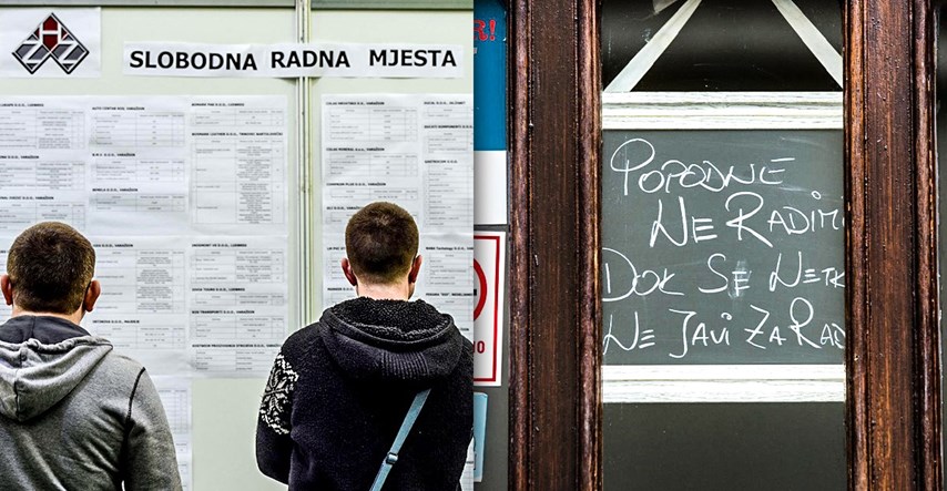 Eurostat: Nedostatak posla je problem za 239 tisuća ljudi u Hrvatskoj