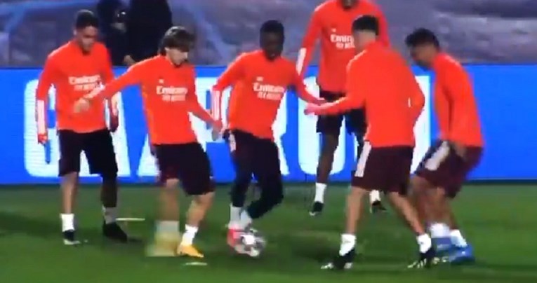 VIDEO Modrića je prije utakmice ozlijedio suigrač. Luka se naljutio i odbio ispriku