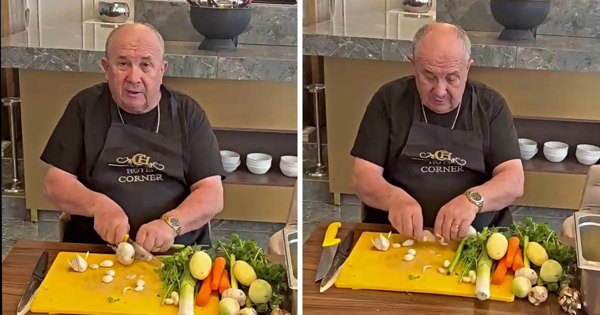 VIDEO Željko Kerum se primio kuhanja: "Sve je iz mog vrta"