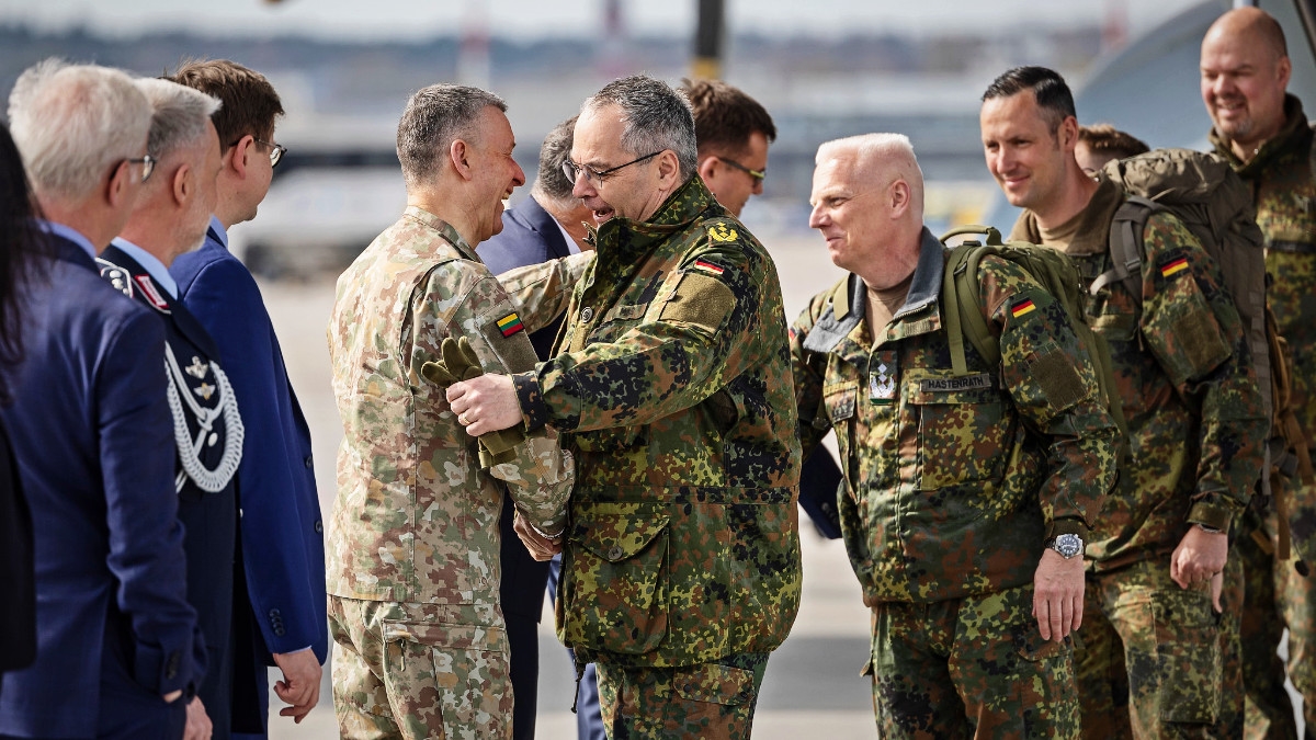 FOTO Njemačka rasporedila vojnu brigadu u Litvu