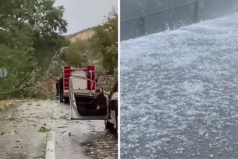 Tuča, obilna kiša i snažan vjetar u BiH. Grom usmrtio stado ovaca