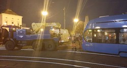 FOTO Zastoj tramvaja kod Glavnog kolodvora u Zagrebu