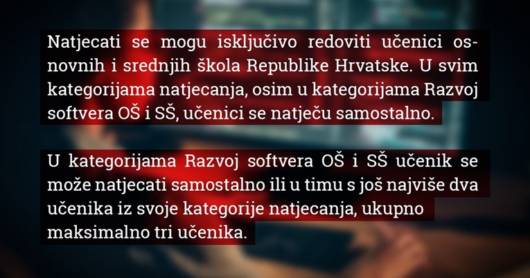 Učenica rasturila na natjecanju, ostala bez izravnog upisa na MIOC. Tko je kriv?