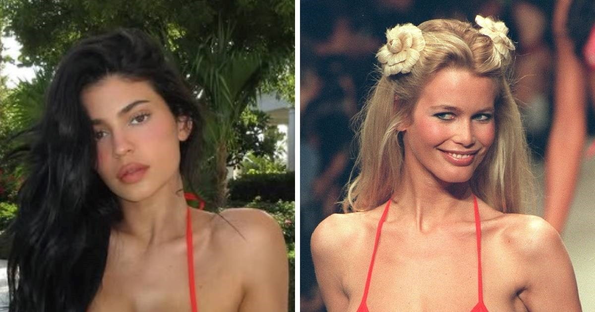Kylie odjenula bikini koji je Schiffer nosila 1995. Raspravlja se kojoj bolje stoji