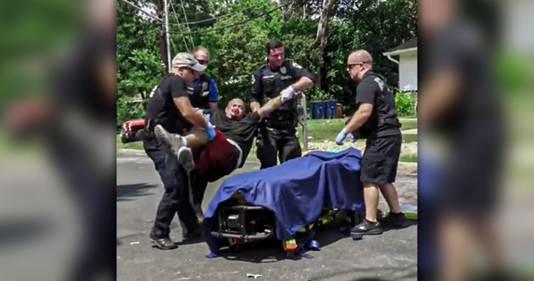 VIDEO Lopov pokušao provaliti u auto iskusnog borca. Hitna ga je odvezla na nosilima